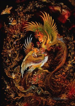 Vogel Werke - Phoenix Persian Miniatures Vögel
